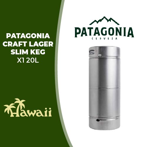 PATAGONIA CRAFT LAGER SLIM KEG X1 20L