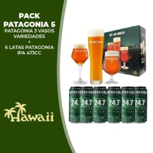 PACK PATAGONIA 3 VASOS VARIEDADES