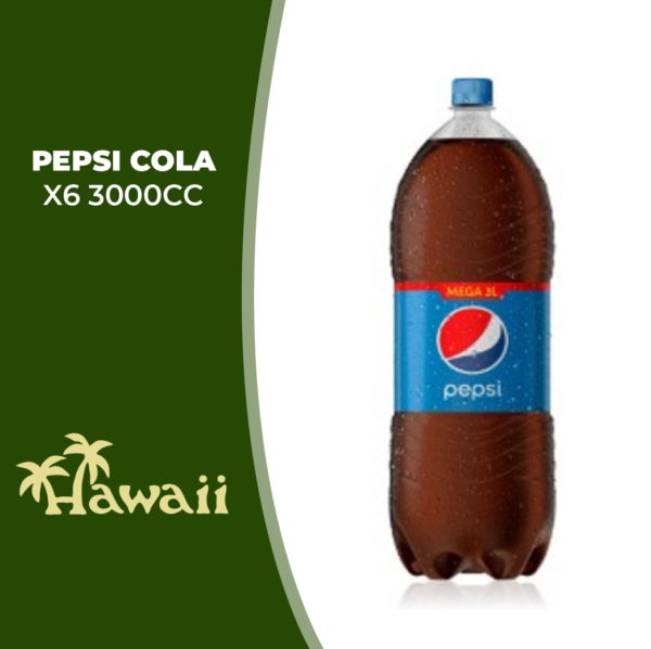 PEPSI COLA X6 PET 3000CC